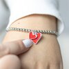 Heart to Heart Armband &ndash; All You Need Is Love Hart Bedel