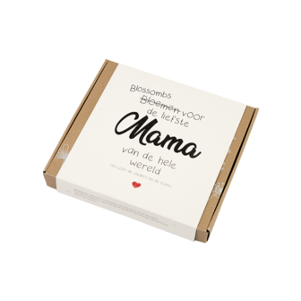 Blossombs Gift Box Medium &ndash; Mama &ndash; Tekst