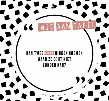 Wie aan tafel? &ndash; Vriendinnen
