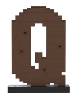 Chocoladeletter Lego