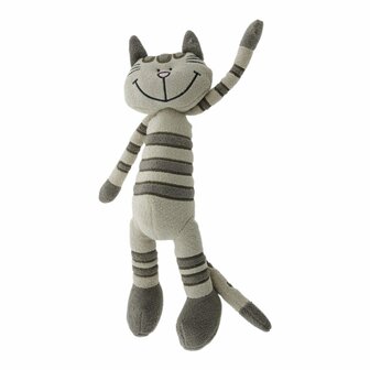 Slungel Knuffel Kat &ndash; 32 cm | Lief &amp; Speels Knuffelmaatje