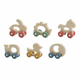 Houten Rijdende Grijpdieren