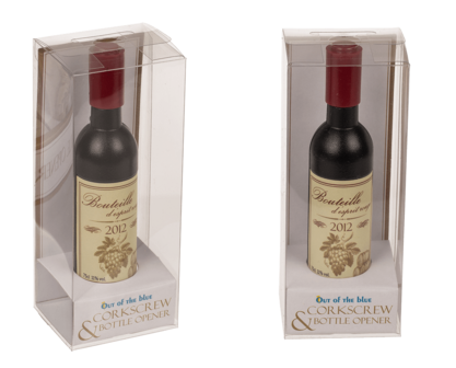 Kurkentrekker &amp; Flessenopener &ndash; Wijnfles (11,5 cm)