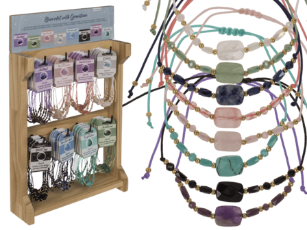 Crystal Dreams &ndash; Kristallen Armband (8 varianten)