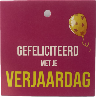 Gefeliciteerd met je verjaardag - NY