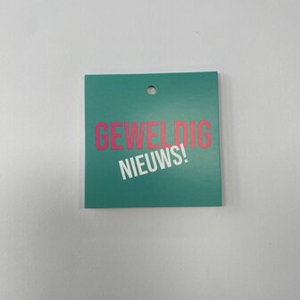 Geweldig nieuws! - NY