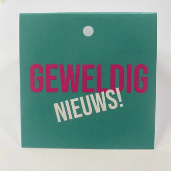 Geweldig nieuws! - NY