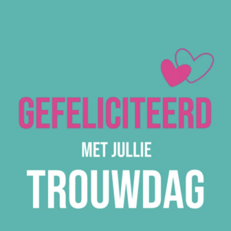 Gefeliciteerd met jullie trouwdag - NY