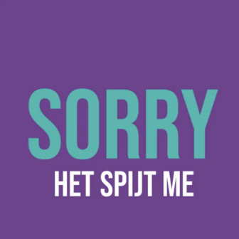Sorry het spijt me - NY