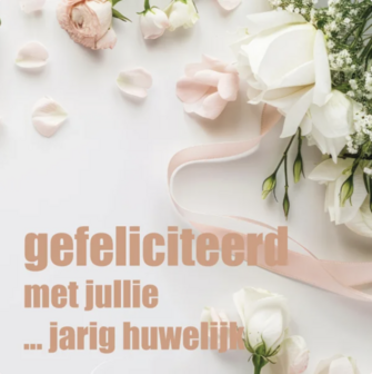 Gefeliciteerd met jullie ....jarig Huwelijk - Rome