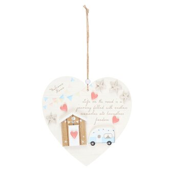 Welcome Home Caravan Hanger &ndash; Heart of Memories