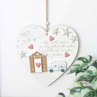 Welcome Home Caravan Hanger &ndash; Heart of Memories