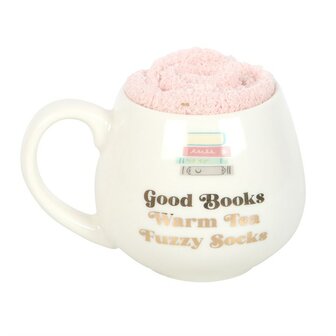 Mok &amp; Sokken Cadeauset - The Book Club Good Books