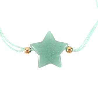 Gemstone Bracelet &ndash; Shine Bright (Aventurine Star)