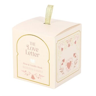 The Book Club Geurkaars &ndash; The Love Letter Rose &amp; Vanilla Musk