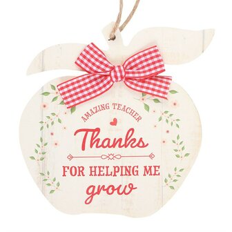 Thanks for Helping Me Grow Appel &ndash; Apple Picking Hangdecoratie