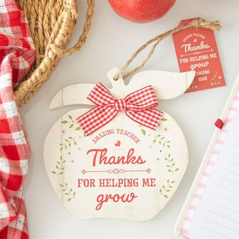 Thanks for Helping Me Grow Appel &ndash; Apple Picking Hangdecoratie