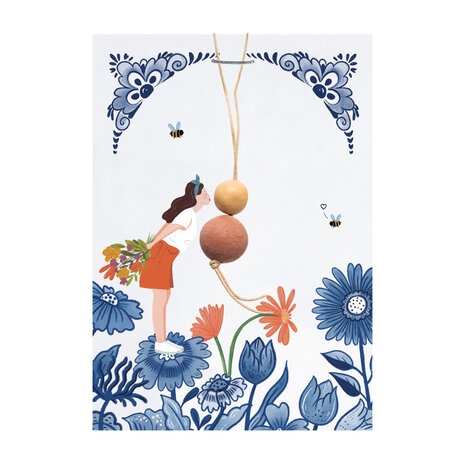 Blossombs Lucky Doll – Delft Blue Kisses