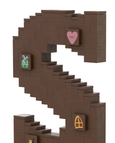 Chocoladeletter Lego