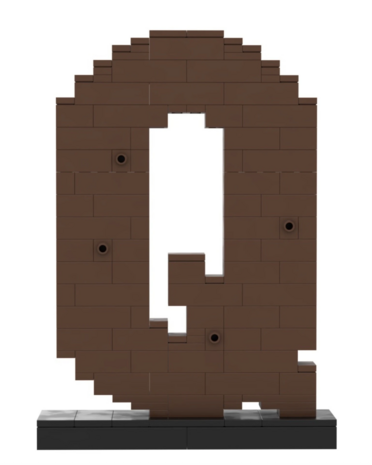 Chocoladeletter Lego