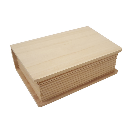 Boek van de Sint – GROOT | Houten Geschenkdoos in Boekvorm