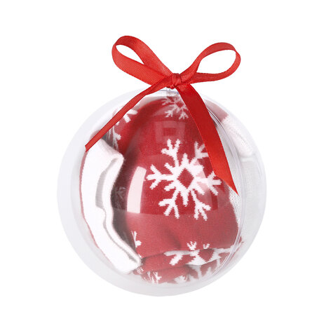 Kerstbal met Kerstsokken – Warm & Persoonlijk Cadeautje