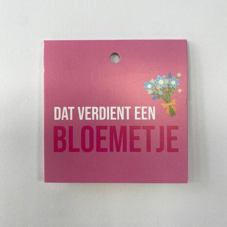 Dat verdient een bloemetje - NY