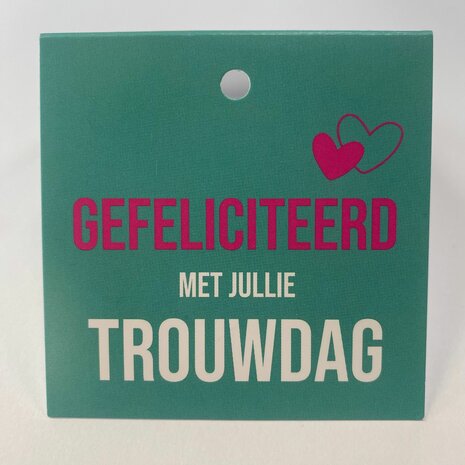 Gefeliciteerd met jullie trouwdag - NY
