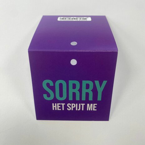 Sorry het spijt me - NY