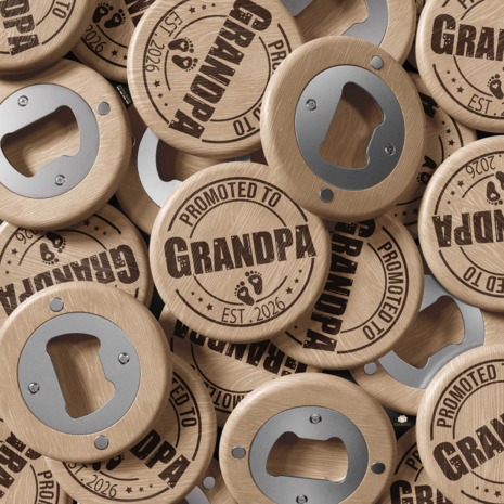 Promoted to Grandpa 2026 &ndash; Bieropener