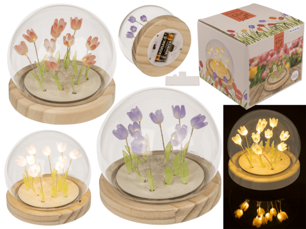 LED Tulpen Licht &ndash; Sfeervolle Decoratieve Lamp
