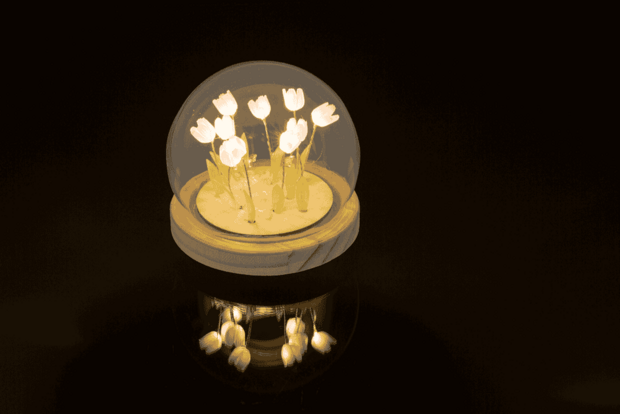 LED Tulpen Licht &ndash; Sfeervolle Decoratieve Lamp