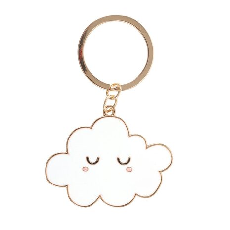 Worry Cloud Sleutelhanger - Rain or Shine