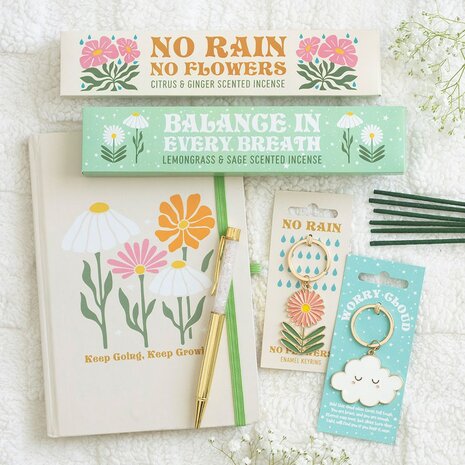 Worry Cloud Sleutelhanger - Rain or Shine