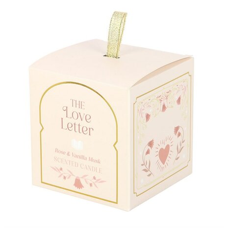 The Book Club Geurkaars &ndash; The Love Letter Rose & Vanilla Musk