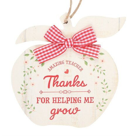 Thanks for Helping Me Grow Appel &ndash; Apple Picking Hangdecoratie