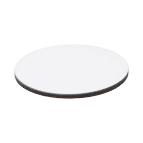 Ronde onderzetter met Kurk - Glanzend Wit - Ø95 x 3,18 mm
