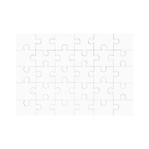 Puzzel 17,5 x 25 cm - Hout 30 stukjes