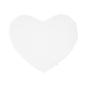 Pillowcase Velvety Soft Heart-shaped - 44 x 38 cm
