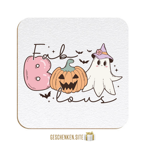 RHLW001-Fab Boo Lous Onderzetter Wit textuur - 90 x 90 x 3,18 mm - Hardboard