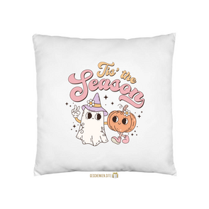 RHLW004-Tis The Season Kussensloop Wit - 40 x 40 cm