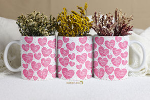 VALENTINES Mok 11oz Wit 