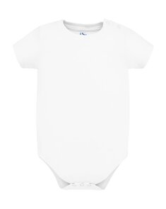 Single Jersey Baby Romper - Wit