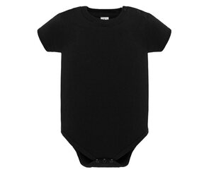Single Jersey Baby Romper - Black