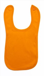 Baby Bib - orange