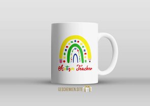 Autism Teacher Mok 11oz Wit 