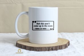 Won't Come Up Mok 11oz Wit