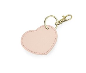 Soft Pink Boutique Heart Key Clip