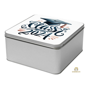 Class of 2024 Blik Vierkant - 200 x 200 x 100 mm