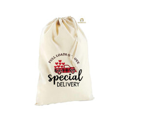 Katoenen Tas Natural – "Special Delivery" – 100% Katoen